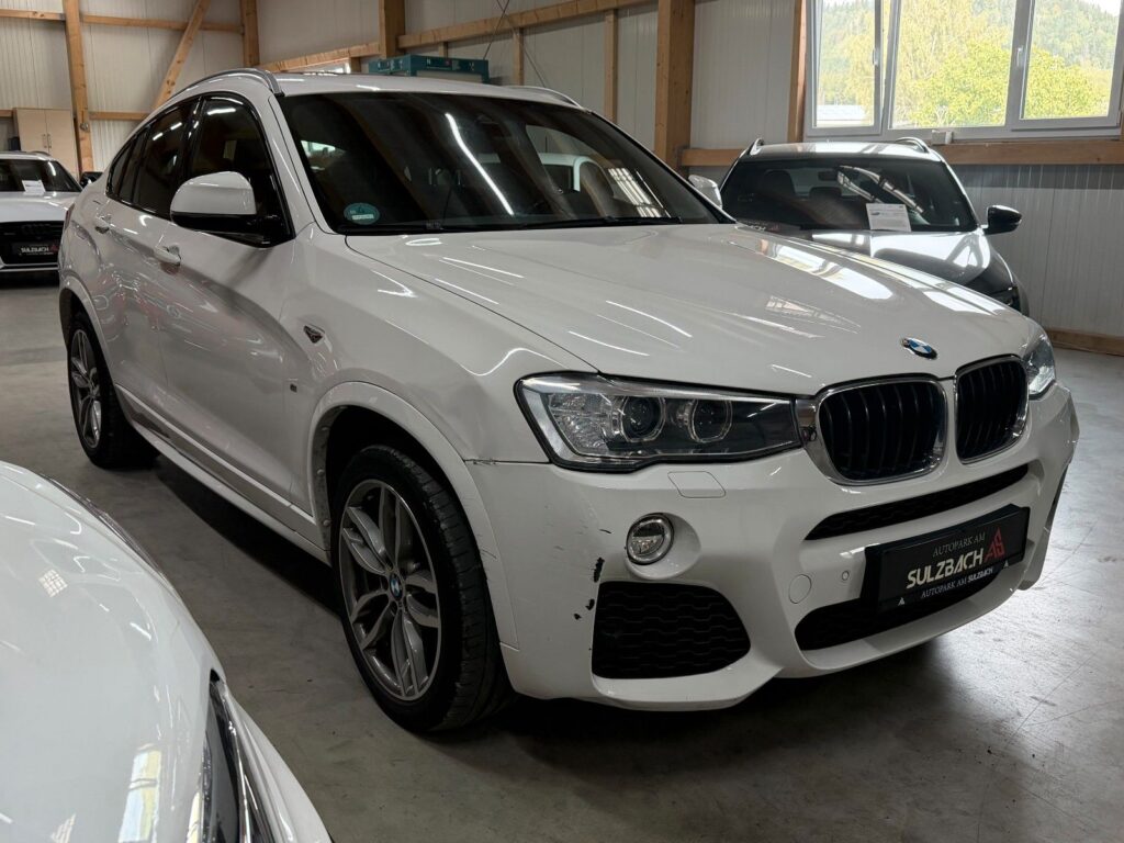 BMW X4 WHITE Ansicht 3